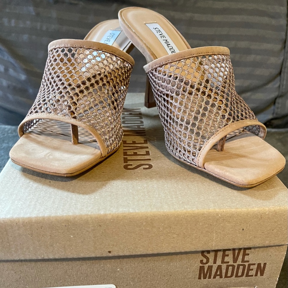 Steve Madden mesh mules